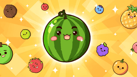 fruit merge: juicy drop game