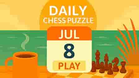 daily chess puzzle