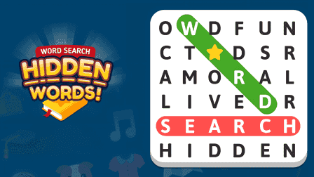 word search hidden words