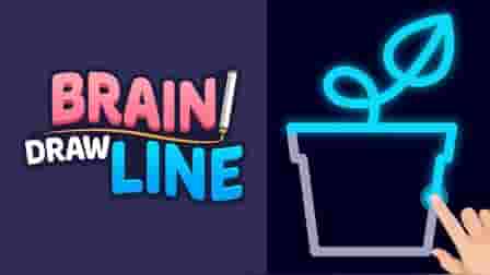 brain draw line