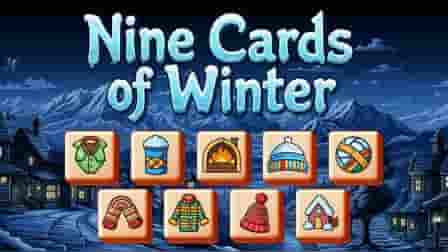 nine cards of winter