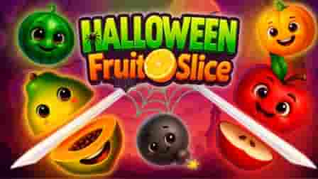 halloween fruit slice