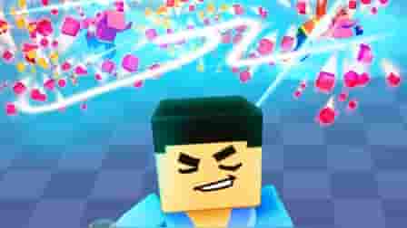 3d block gladiator: sword draw