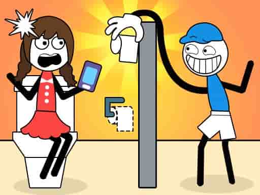 thief stick puzzle man escape