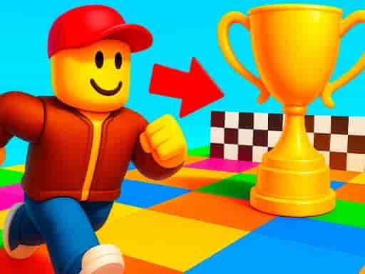 robbie: stand on the right color!